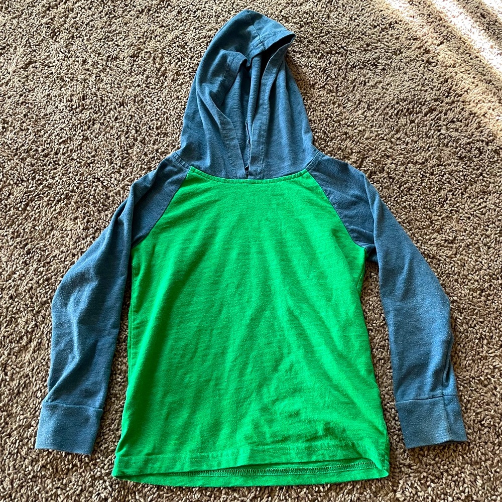 Boys hooded long sleeve